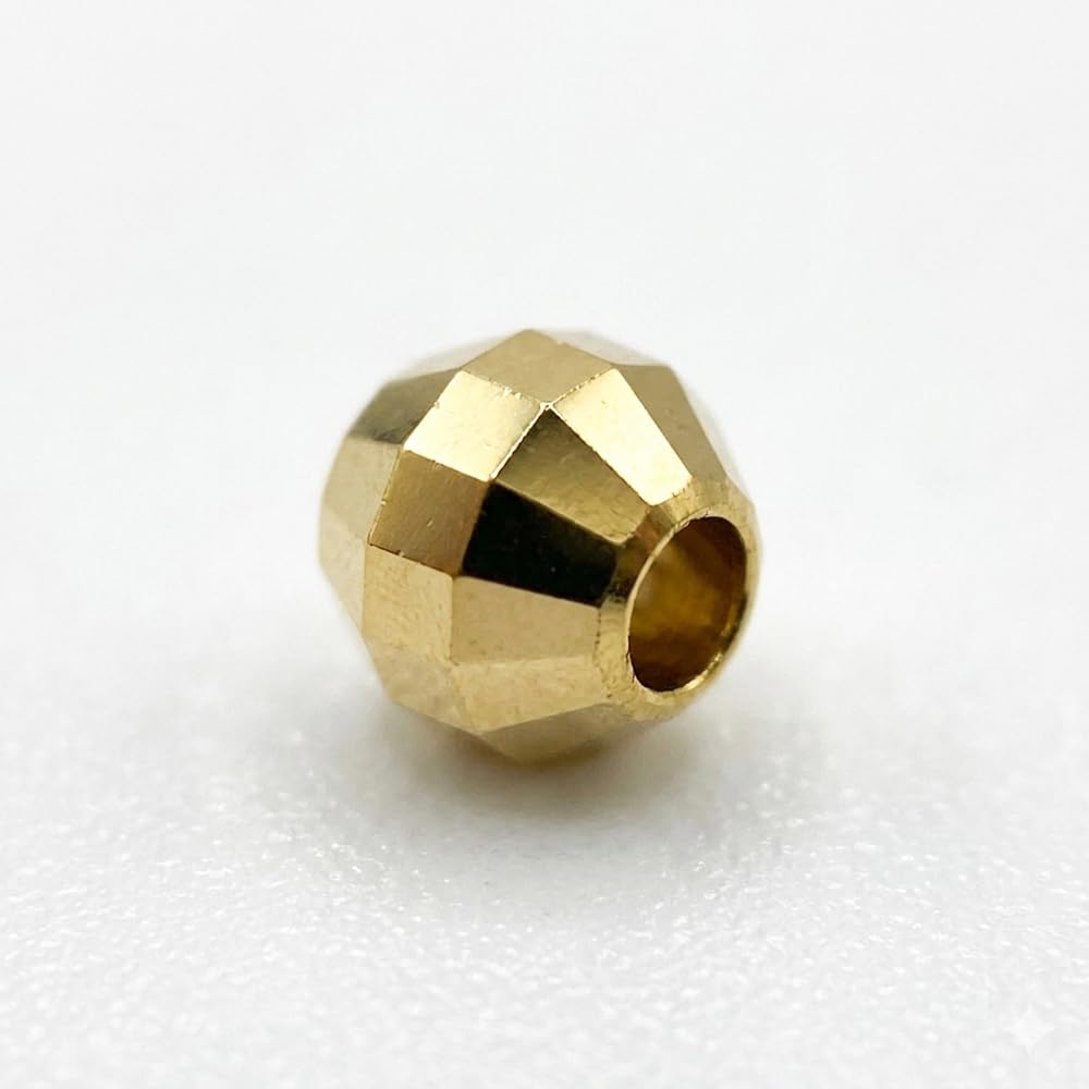 Amazon.co.jp: 日本製 K18 18金 ゴールド ミラーボール 2mm 1個売り