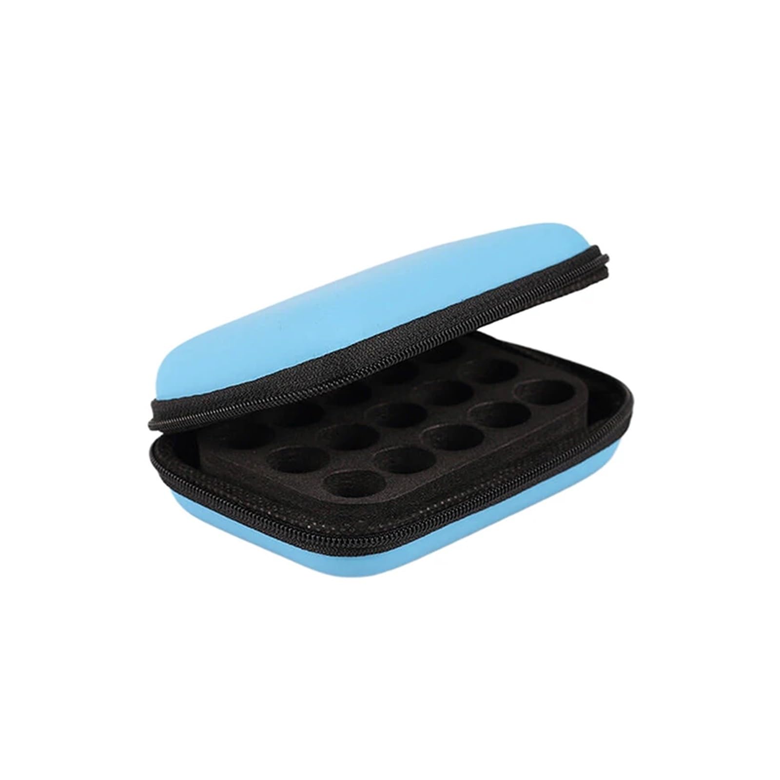 MEYTXOA Essential Oil Carrying Case 15 Slots 1ML 2ML 3ML Essential Oil Case For Roller Bottles Storage Bag Holder Portable Perfume Hanging Organizer(Color 1)