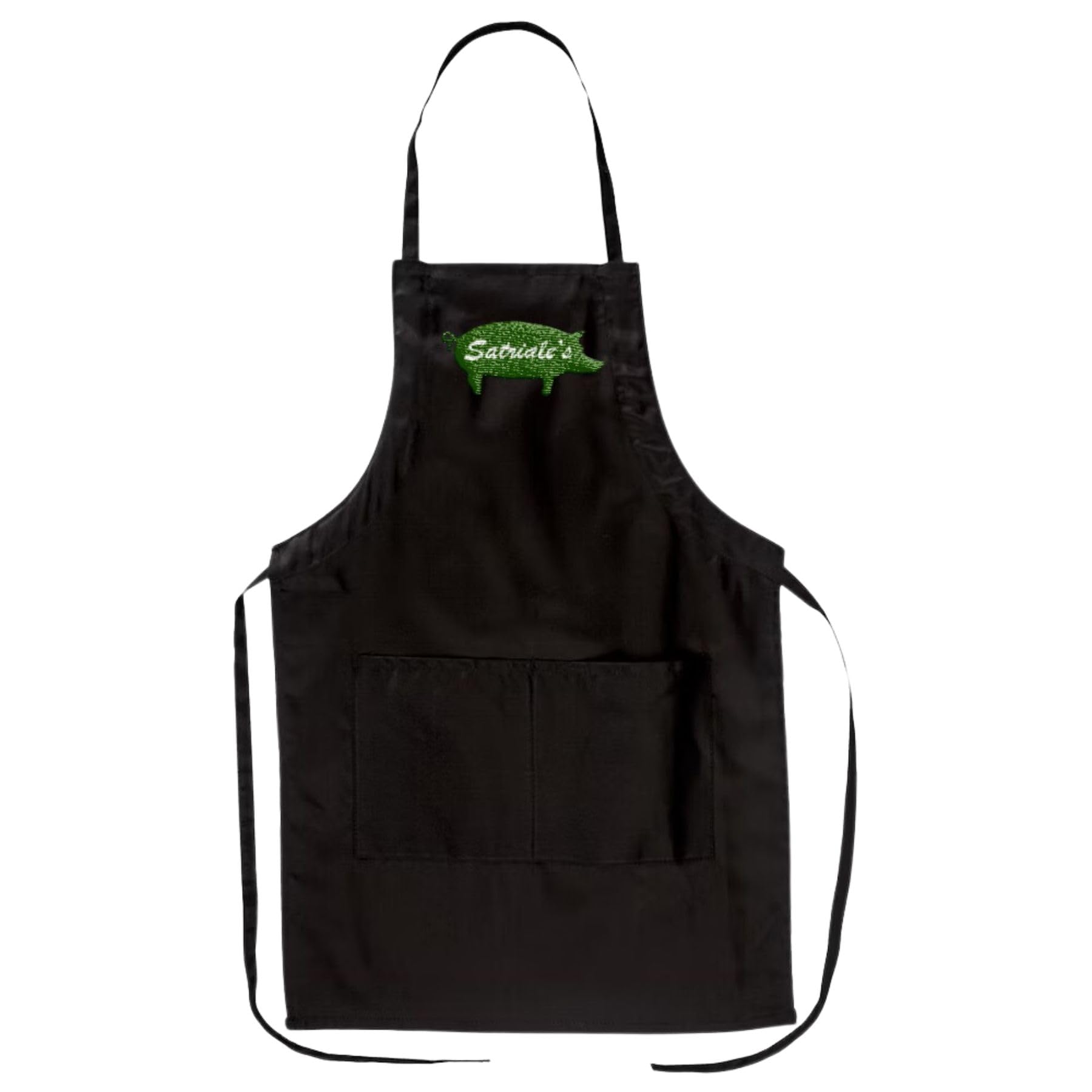 HBO - The Sopranos Embroidered "Satriale's" Black Apron - Officially Licensed