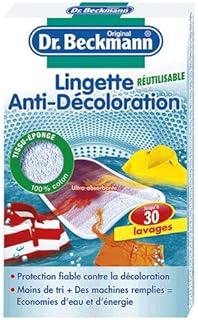 DR BECKMANN Lingettes anti-decoloration reutilisable