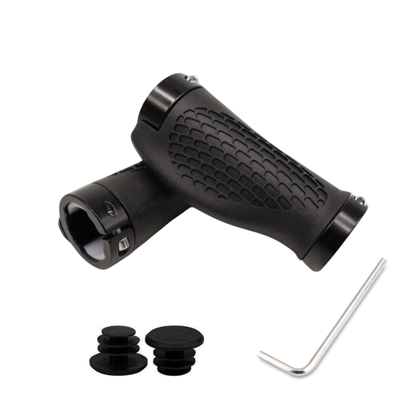 Bike Handlebar Grips,Mini Double Lock Bicycle Grips,Length 95mm/3.74",for BMX, Mountain,…