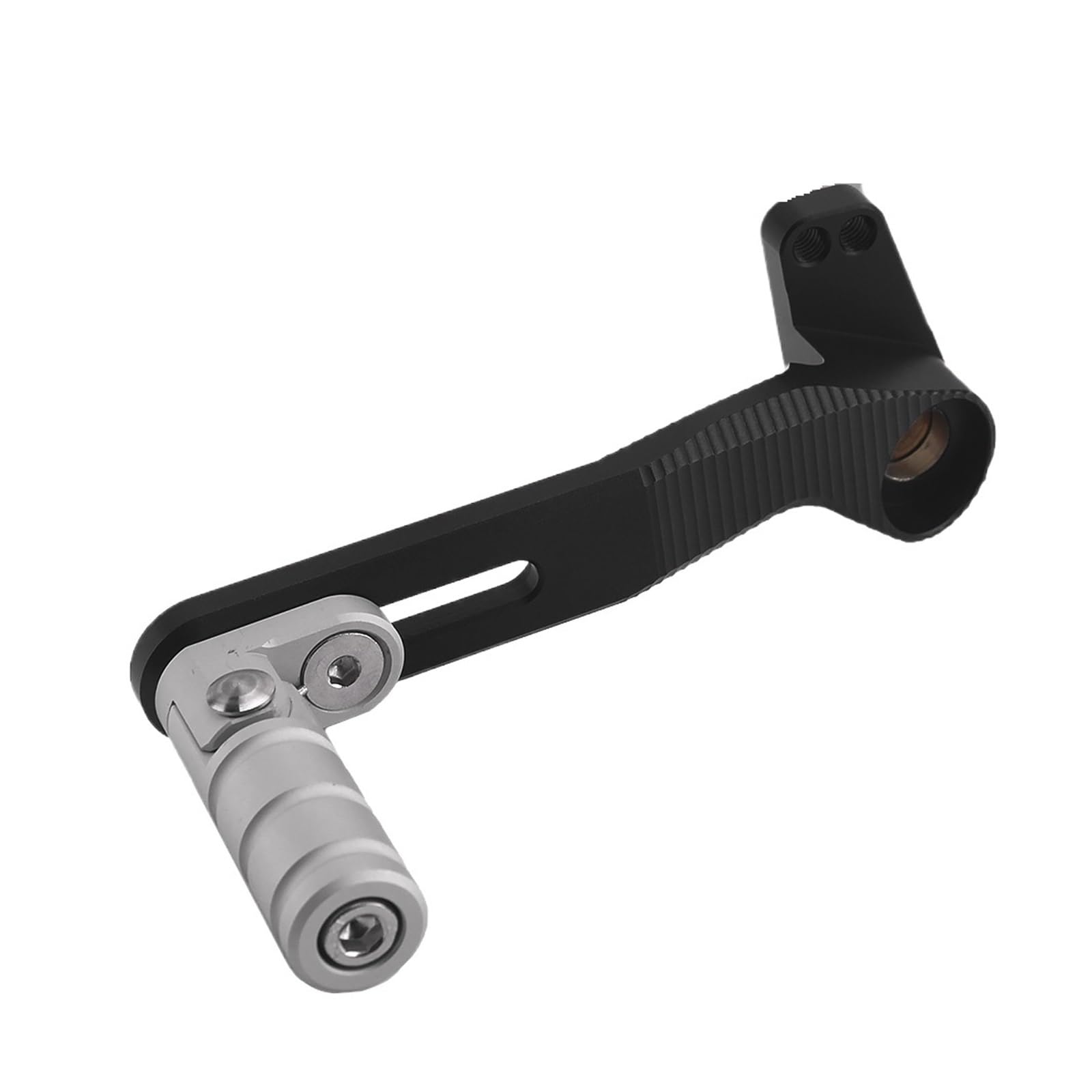 Hewpngs Black Motorcycle Gear Lever For Du&Cati Multistrada V4 V4s 2020-2023 Adjustable Clutch Lever Shift Lever Rod Quick Shifter Silver Shifts Levers