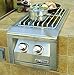 Alfresco Dual Side Burner for Built-in Grill (AXESB-2-LP), Propane, 14-Inch