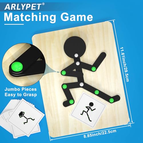Image of Matching Game for Adults with Dementia Activities, Dementia Activities for Seniors, Alzheimers Products for Elderly, Busy Boxes for Dementia Patients, Gift for Patients in Nursing Home