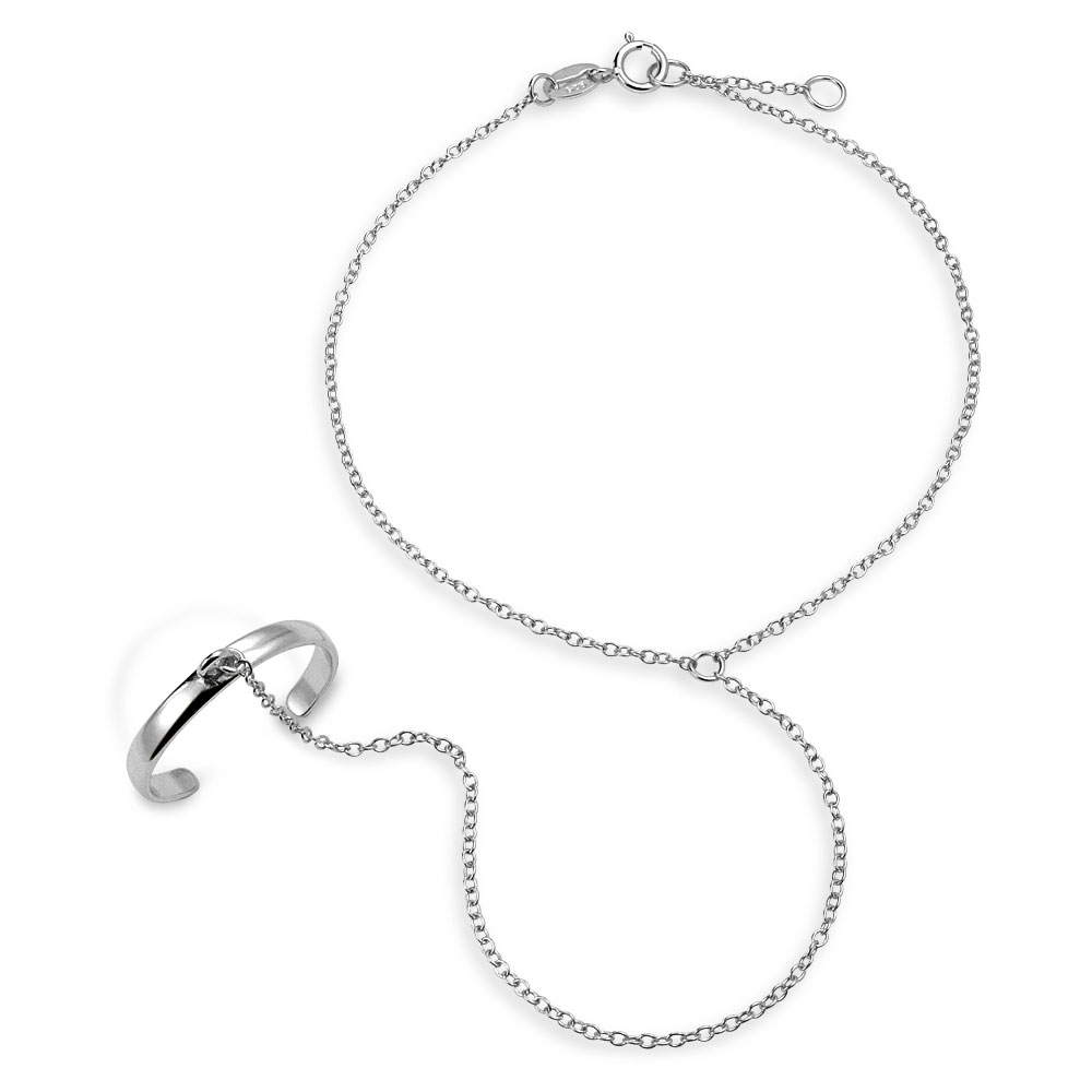 Bling Jewelry Trendy Fijne Handketting Danser Slaaf Armband Voor