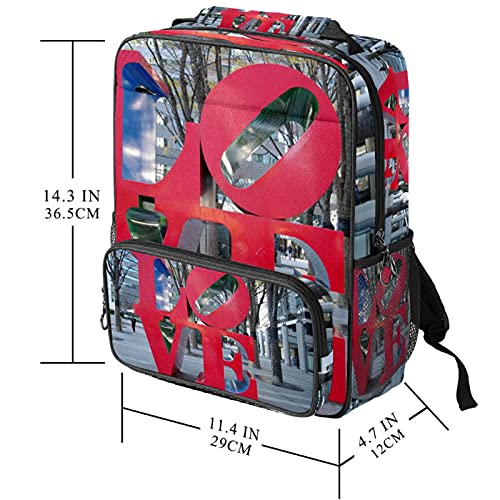 Sac à dos ordinateur portable décontracté et imprimé pour le travail - 5