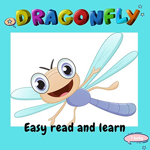 Easy read and learn "Dragonfly" Books for toddlers, kids books ages 2
