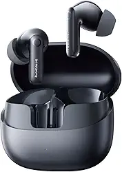 Fones de Ouvido Baseus Bass BP1 Pro Sem Fio com Cancelamento de Ruído, Cancelamento de Ruído Adaptativo em Tempo Real, EQ Ativo Adaptativo, 55H de Tempo de Reprodução, Bluetooth 6.0, Preto