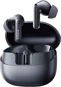 Fones de Ouvido Baseus Bass BP1 Pro Sem Fio com Cancelamento de Ruído, Cancelamento de Ruído Adaptativo em Tempo Real, EQ Ativo Adaptativo, 55H de Tempo de Reprodução, Bluetooth 6.0, Preto