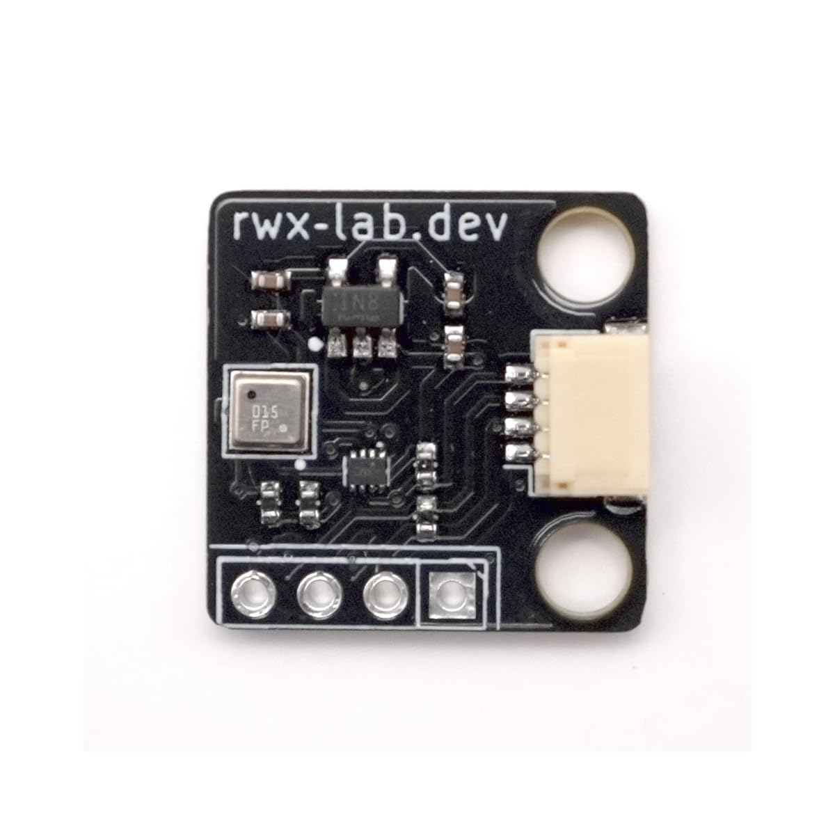 BME690 Breakout Board – Umwelt- & Gassensor – I2C/Qwiic/JST – 3,3V & 5V – misst Temperatur, Luftfeuchtigkeit, Luftqualität IAQ, Luftdruck & VOC – für Arduino, Raspberry Pi & ESP32