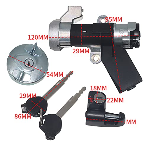 Kimllam 35014-GEZ-Y21 35014-GEZ-611 For Honda Nps50 Ruckus 2003-2005 thumb #4