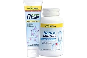 Heal-N-Sooth: Fast Acting, All-Natural Ache Relief Cream & Supplement