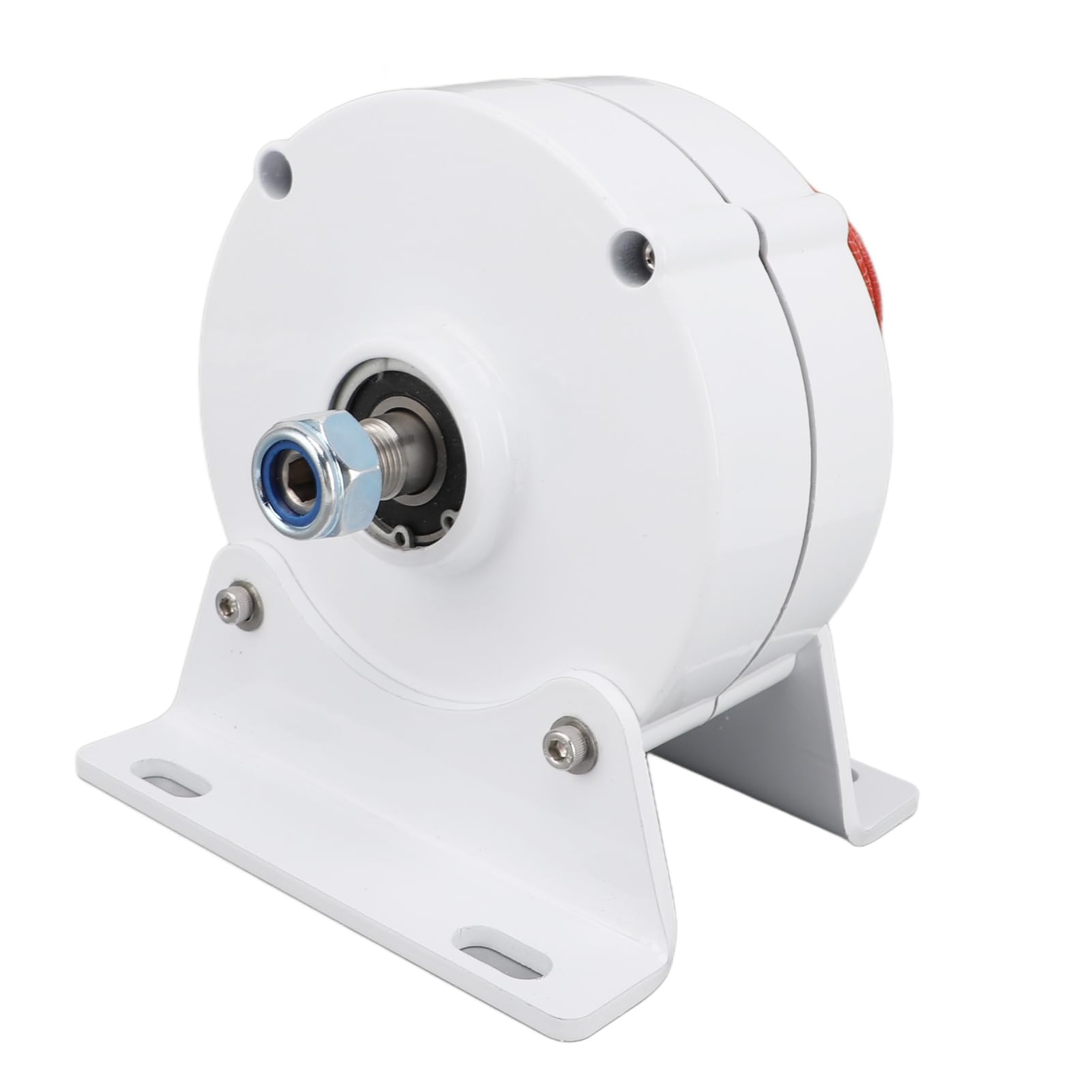 HEEPDD Generatore di Magneti per Turbine Eoliche Alternatore Design Sincrono a Doppio Albero con Base in Lega di Alluminio per Turbine Eoliche per Uso Domestico 24 V Trifase Permanente Nan (100W)
