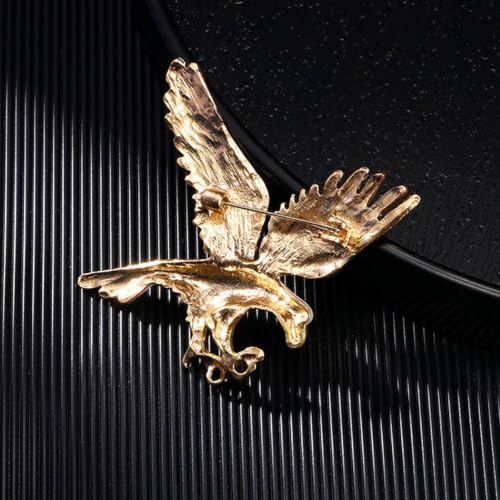 Image of Enamel Bird Brooch for Women Rhinestones Owl /Hummingbird /Eagle /Toucan Lapel Pin Cute Bird Brooches Jewelry Gifts for Mom Wife