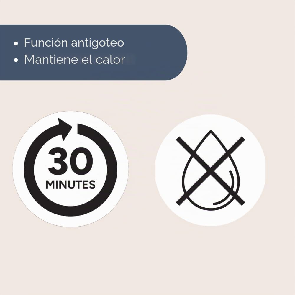 Terraillon – Cafetera de filtro eléctrico DIAMANTE BLANCO – Jarra de cristal – 980 W – Capacidad 1,25 L – Mantiene el calor – Indicador de nivel de agua – Función antigoteo – Base en relieve efecto