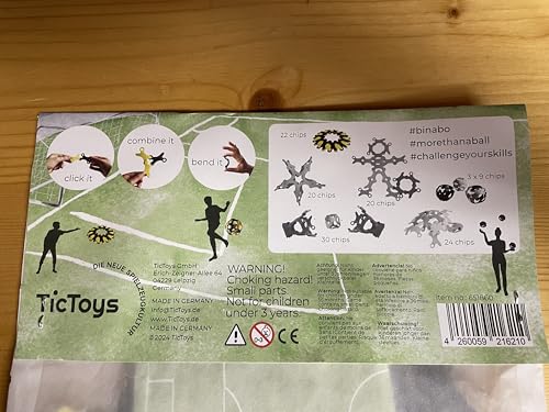 BINABO Click & Kick Football Construction Set, Build Your Own Kickable Ball, Eco-Friendly DIY Toy for Kids & Adults - Image 4