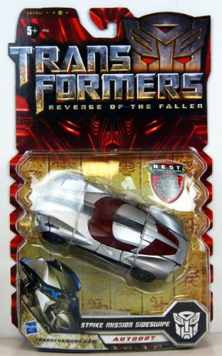 Transformers 2 Revenge of The Fallen Movie 2010 Series 2 Deluxe Action Figure Strike Mission Sideswipe