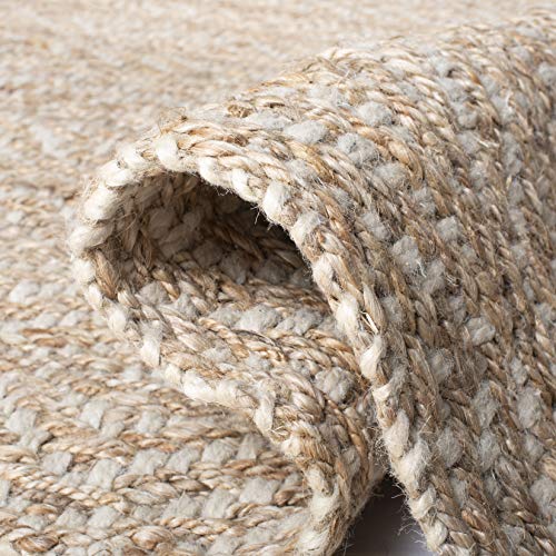 Tapete corredor de fibra natural 68x244 cm miniatura 5