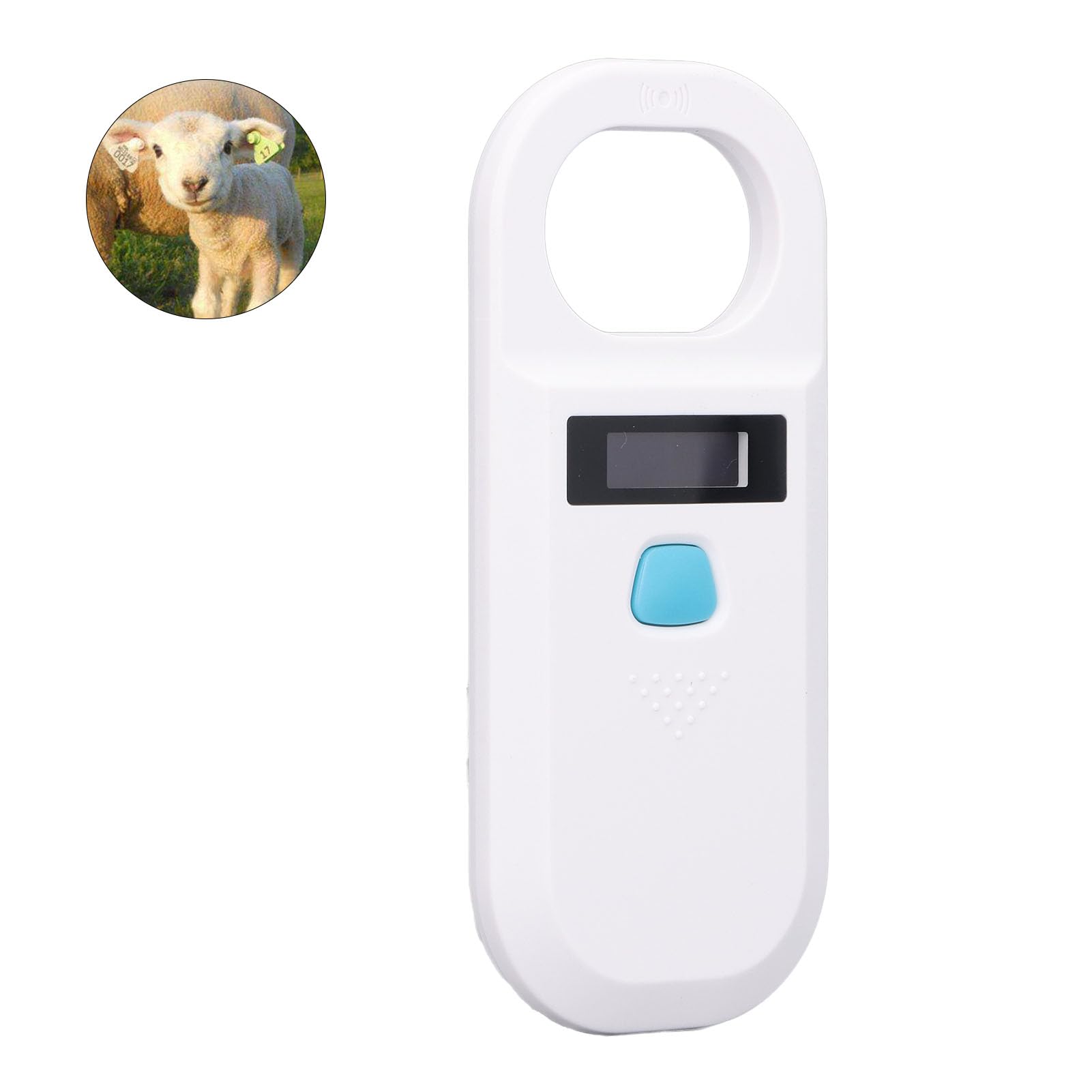 Lecteur D'étiquettes à Micropuce, Rechargeable par USB, Scanner D'étiquettes D'Animaux, Scanner D'identification de Puces pour Animaux de Compagnie, Lecteur de Puces pour Chiens,