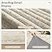 Soalmost 6x9 Area Rug for Living Room Washable 6x9 Rug Non-Slip Modern Rugs for Bedroom Dinning Room Ultra-Thin Indoor Beige Rug