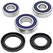 New All Balls Rear Wheel Bearing Kit 25-1234 for Kawasaki EX 250 Ninja 1986 1987 1988 1989 1990 1991 1992 1993 1994 1995 1996 1997 1998 1999 2000 2001 2002 2003 2004 2005 2006 2007 2008-2012