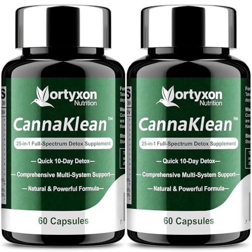 Vortyxon 25-in-ONE CannaKlean & Detox Capsules - Natural Detox Cleanse