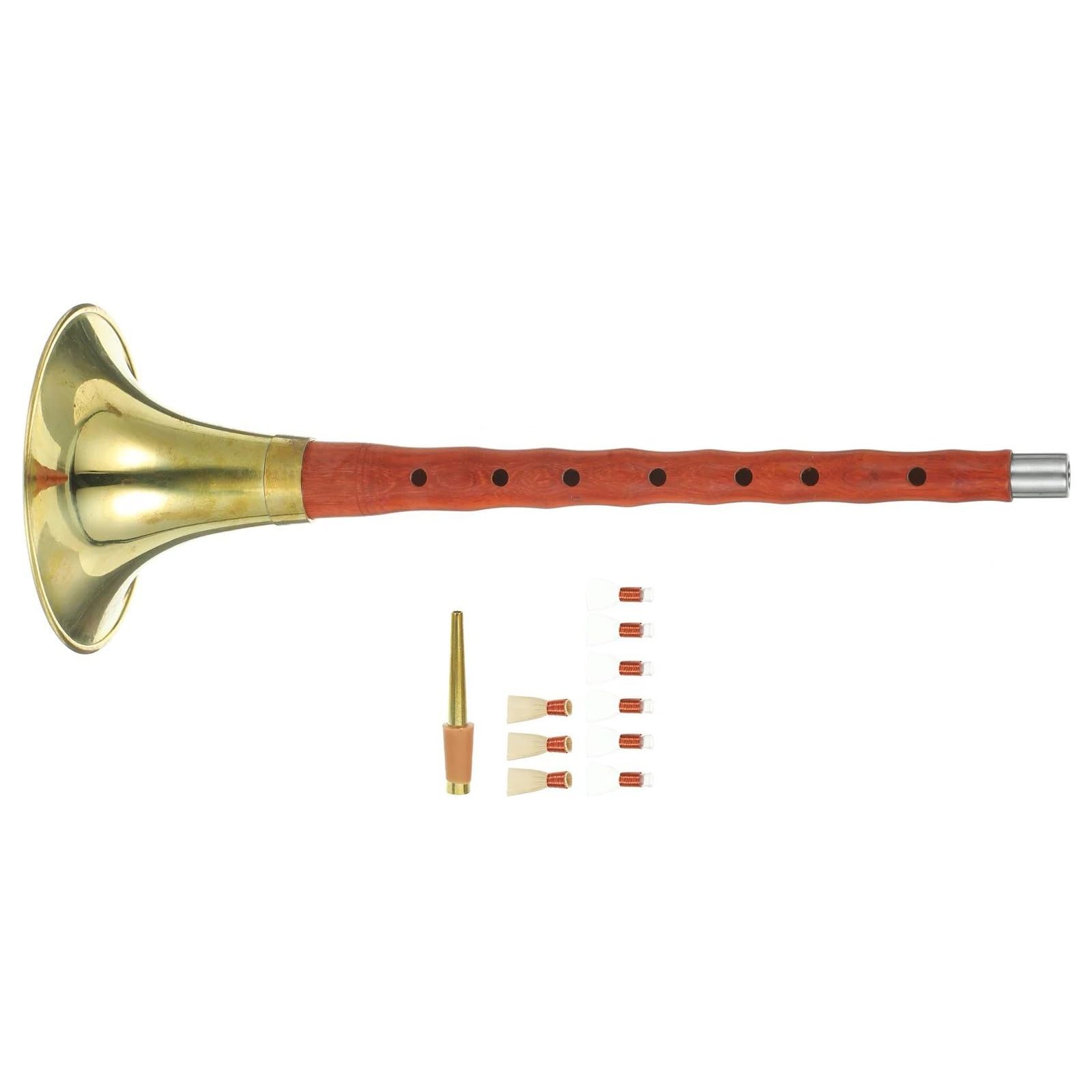 Instrumento Musical De Viento Étnico Suona Hecho De Palisandro Con Llave D Para Principiantes Chinos Kit de Suona