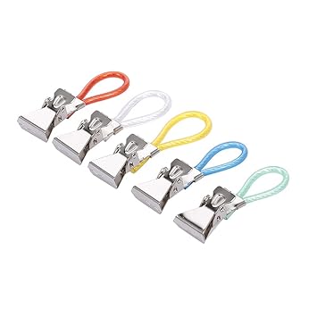 5PCS Tea Towel Clips Cloth Hanging Metal Clips Hand Towel for Kitchen Bathroom Afternoon Tea Oven Mitt Kids Pet