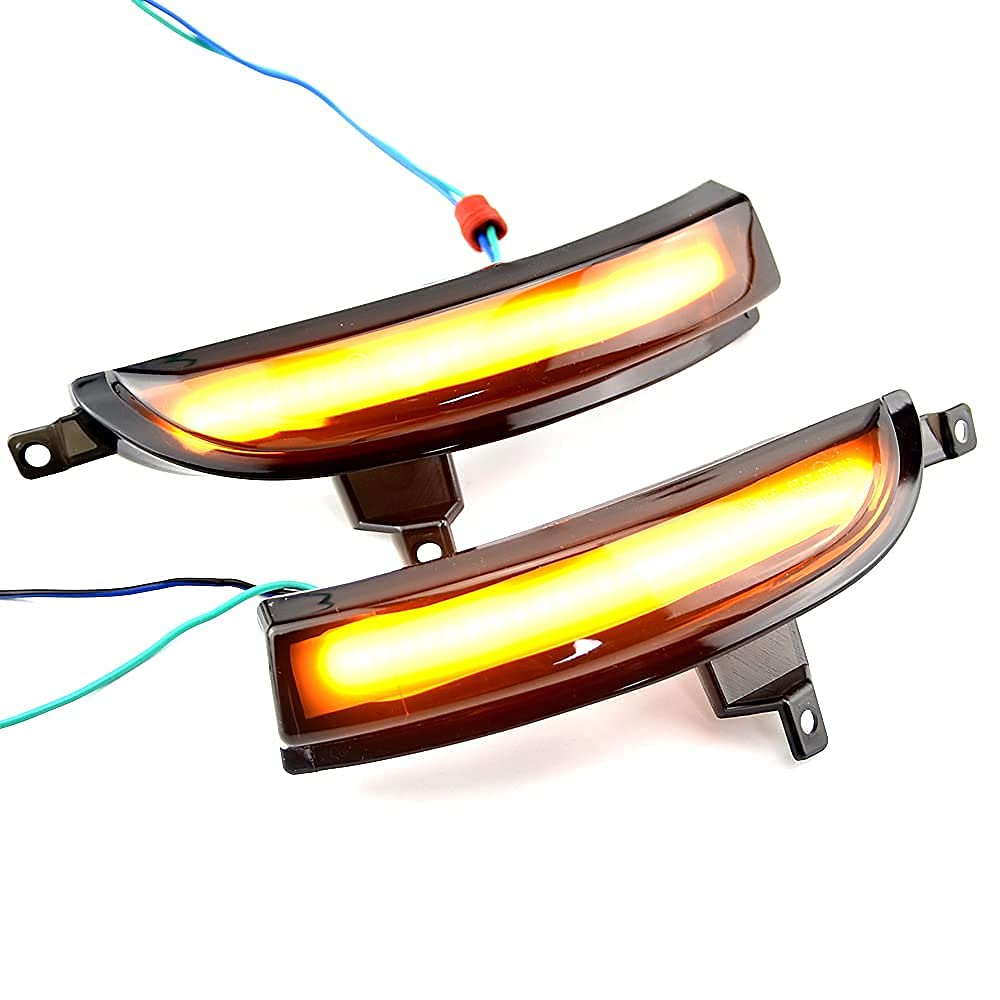 MKptopia Indicatore Di Direzione A LED Dinamico Compatibile Con Re-nault O-pel Ni-ssan Da-cia Dus-ter Do-kker Lo-dgy Ren-ault Me-gane 1 C-lio1 2 Ka-ngo Es-pace Smart Fortwo 453