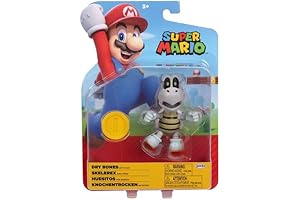 SUPER MARIO Dry Bones 4 Mario Kart Action Figure