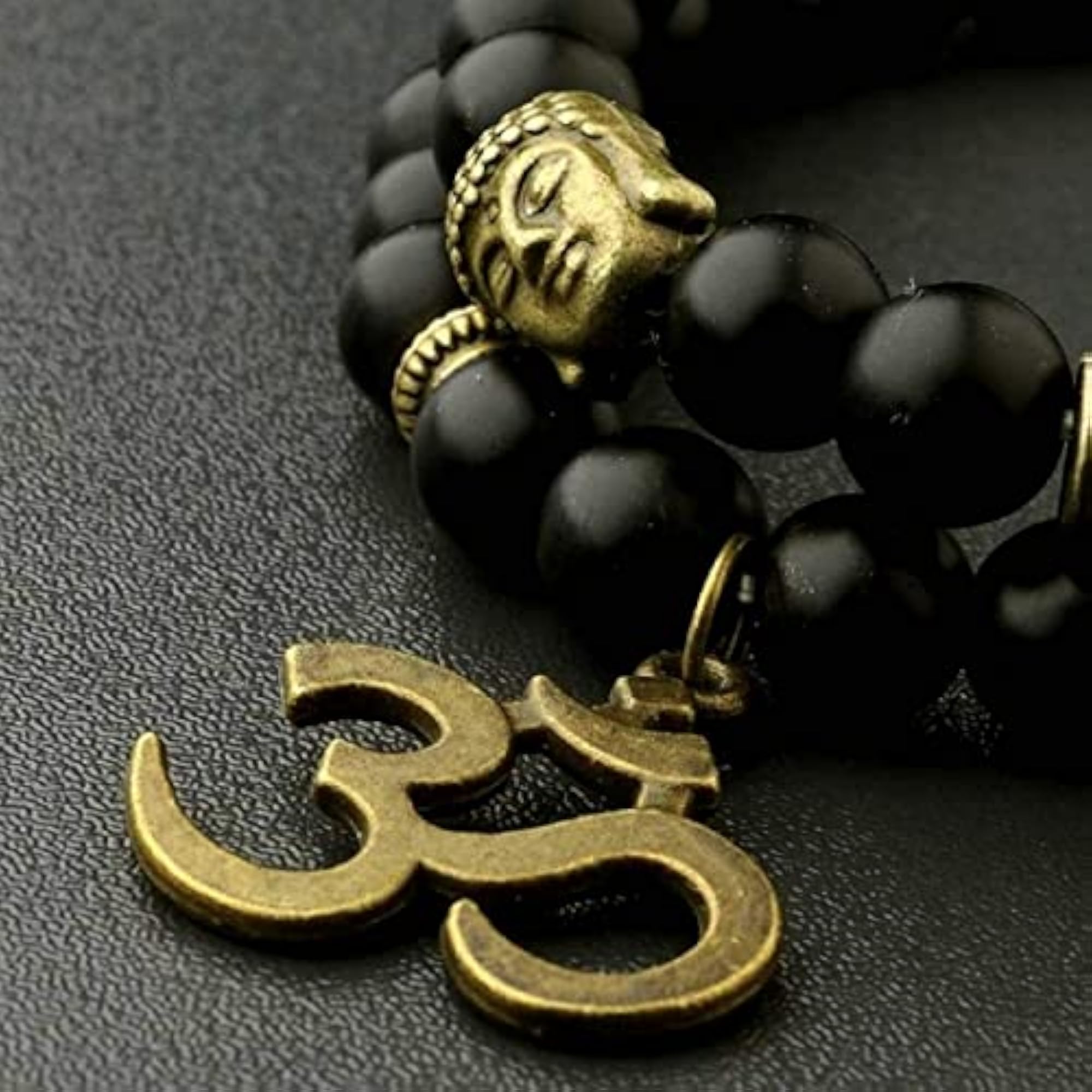 Men's Beaded Buddha Bracelet