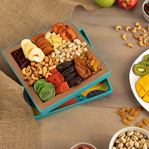 Cherrypicked Christmas Dried Fruit And Nuts Gift Baskets, Holiday Prime Gourmet Food Variety Gifts For Families Men Women Boyfriend, Best Healthy Mens Nut Basket Delivery Sets, Kids Birthday Sympathy #TOP3