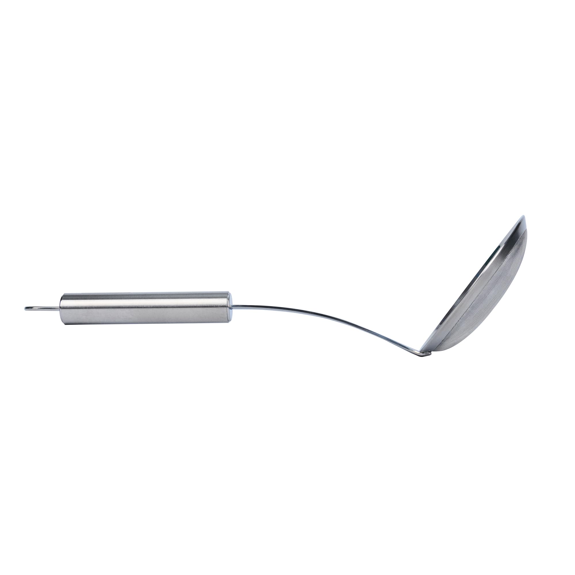 Restaurantware - Tamiz de malla estándar alemán de 3.9 pulgadas, 1 colador de malla fina con asa, tamiz ultra duradero, apto para lavavajillas, colador de alimentos de acero inoxidable, para arroz,