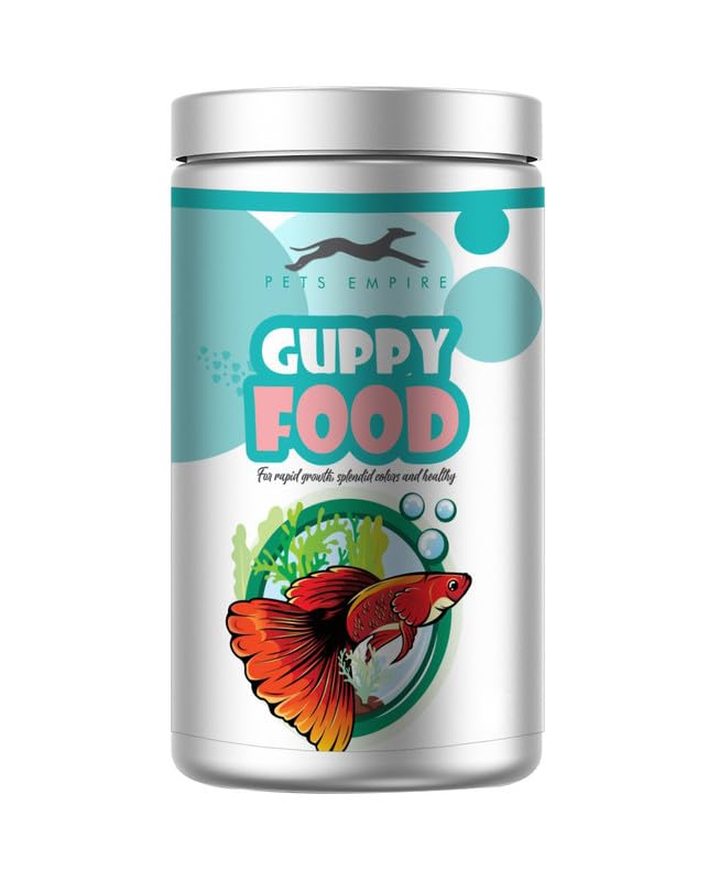 Pets Empire Guppy Adult Fish Food, Powerful Color Enhancing Diet for All Guppies, 40g (Pack of 2) (B0CJ8BFL6V) Amazon Price History, Amazon Price Tracker