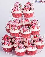 Algopix Similar Product 20 - YestBuy 3 Tier Round Cupcake Stand