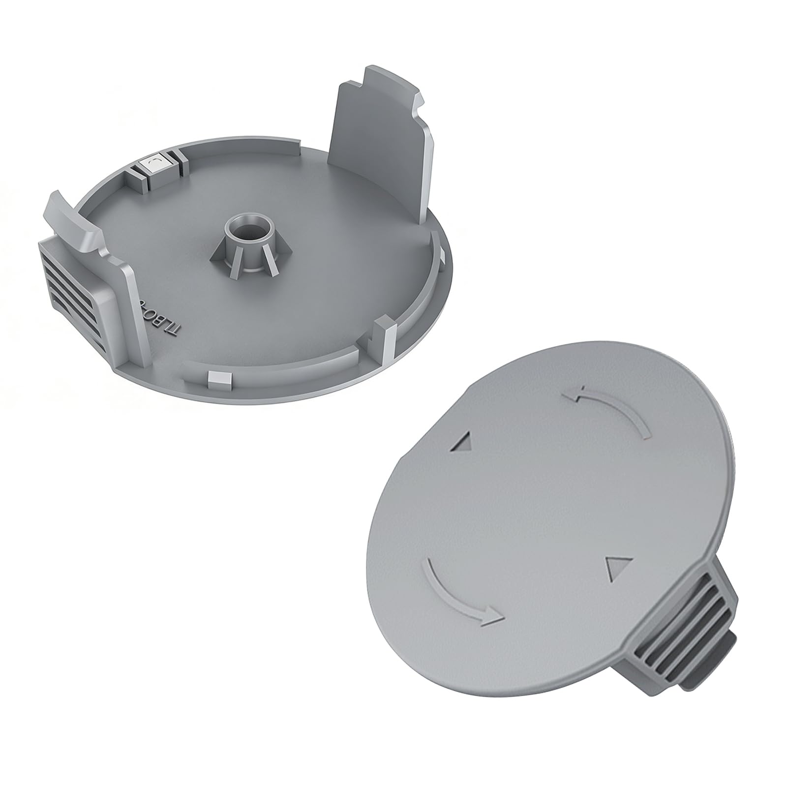 KERYBW 3 piezas de cubierta de bobina para desbrozadora compatible con Bosch F016F04841, reemplazo de la tapa del desbrozador para Bosch Afs 23-37 Brush Cutter