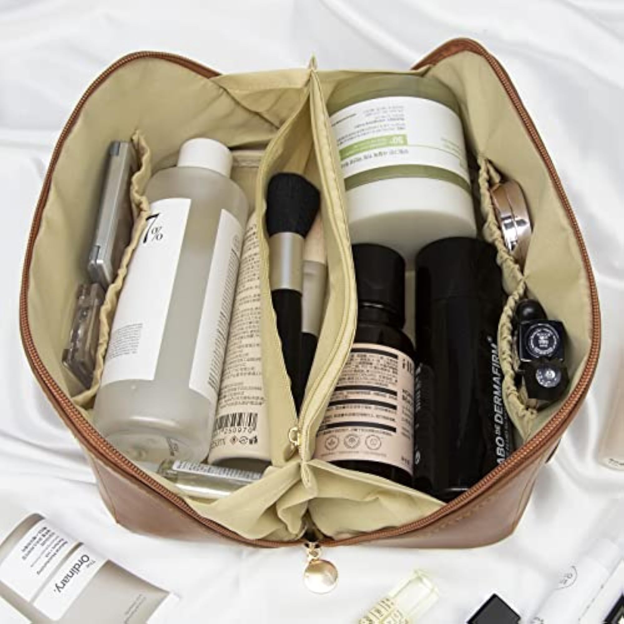 Large Capacity Travel Cosmetic Bag, Waterproof