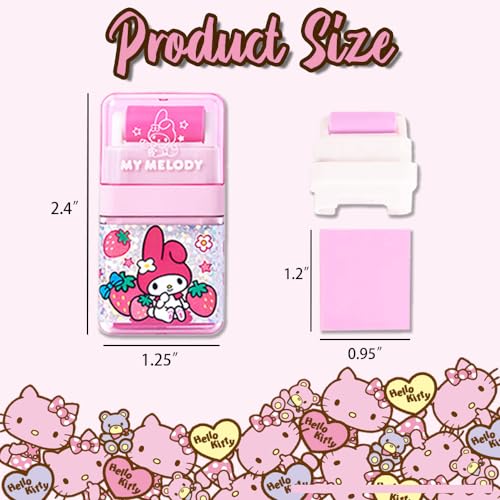 6-Pack-Cartoon-Kawaii-Creative-Roller-Erasers-Funny-Pencil-Erasers-with-Cover-and-Clean-up-Roller-for-Kids-Back-to-School-Supplies-and-Party-Gift-Supplies 6 Pack Cartoon Kawaii Creative Roller Erasers Funny Pencil Erasers with Cover and Clean up Roller for Kids Back to School Supplies and Party Gift Supplies