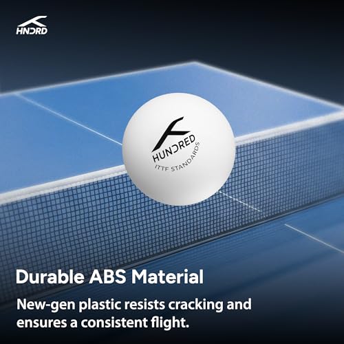Image of Table Tennis Training Balls for Beginners | 6-in-1 Ball Set | Durable Plastic Ping Pong Balls for Skill Development & Multi-Ball Training