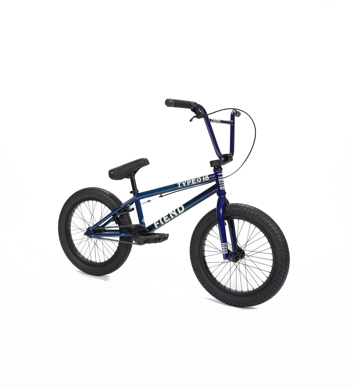 Fiend BMX Gloss Blue Fade Type O 18 Inch Freestyle BMX, TT