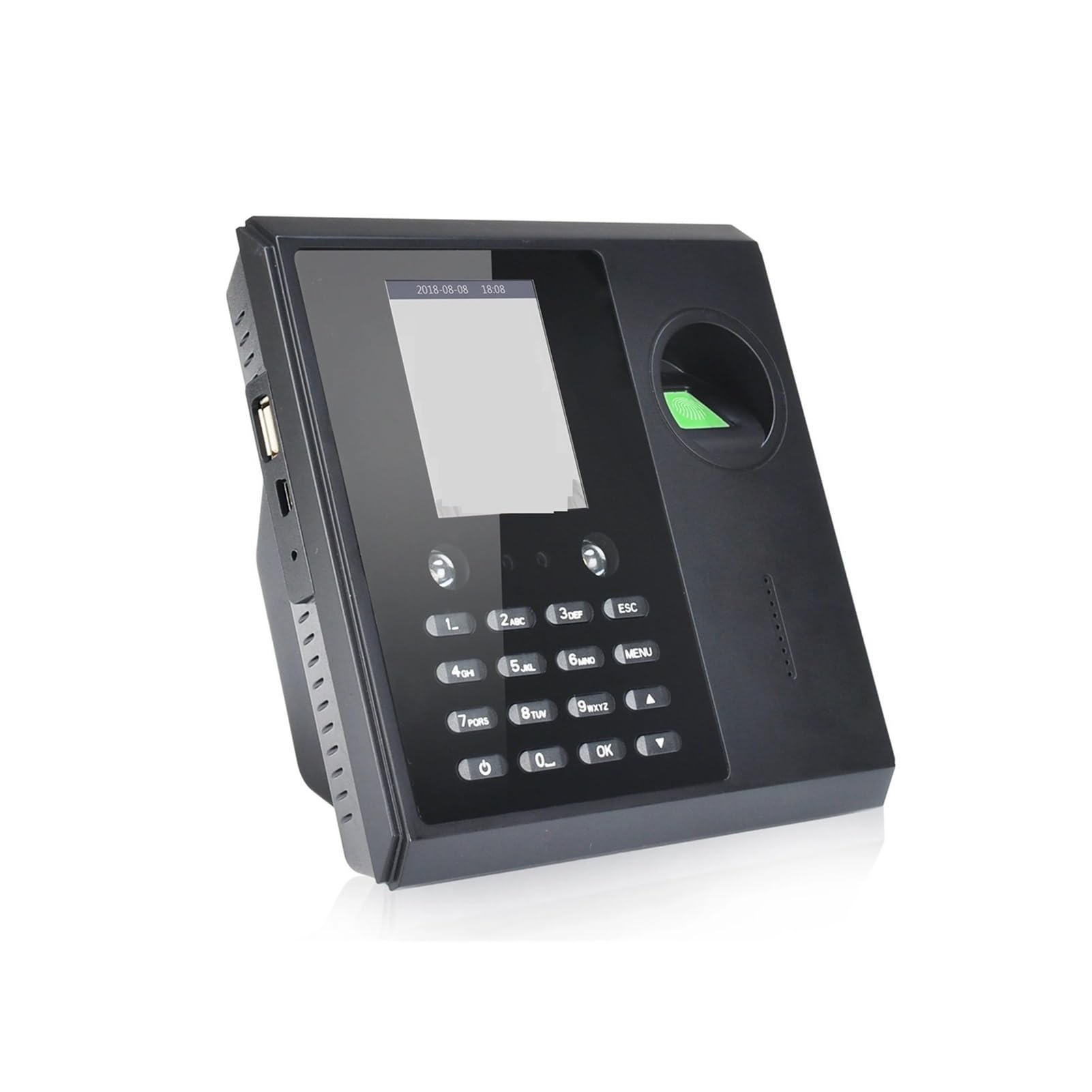 Rilevatore Presenze, Orologio biometrico for la rilevazione e presenze, porta USB di rete, dati for l'orologio for ufficio, macchina for la rilevazione e presenze