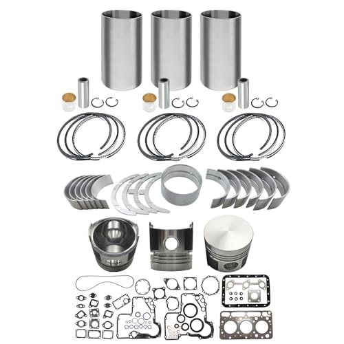 Seapple D650 Engine Overhaul Rebuild Kit (No valve set) For Kubota D650 Engine B6001 B6100 B6100HST Tractor 64mm 15281-21110 1528121110