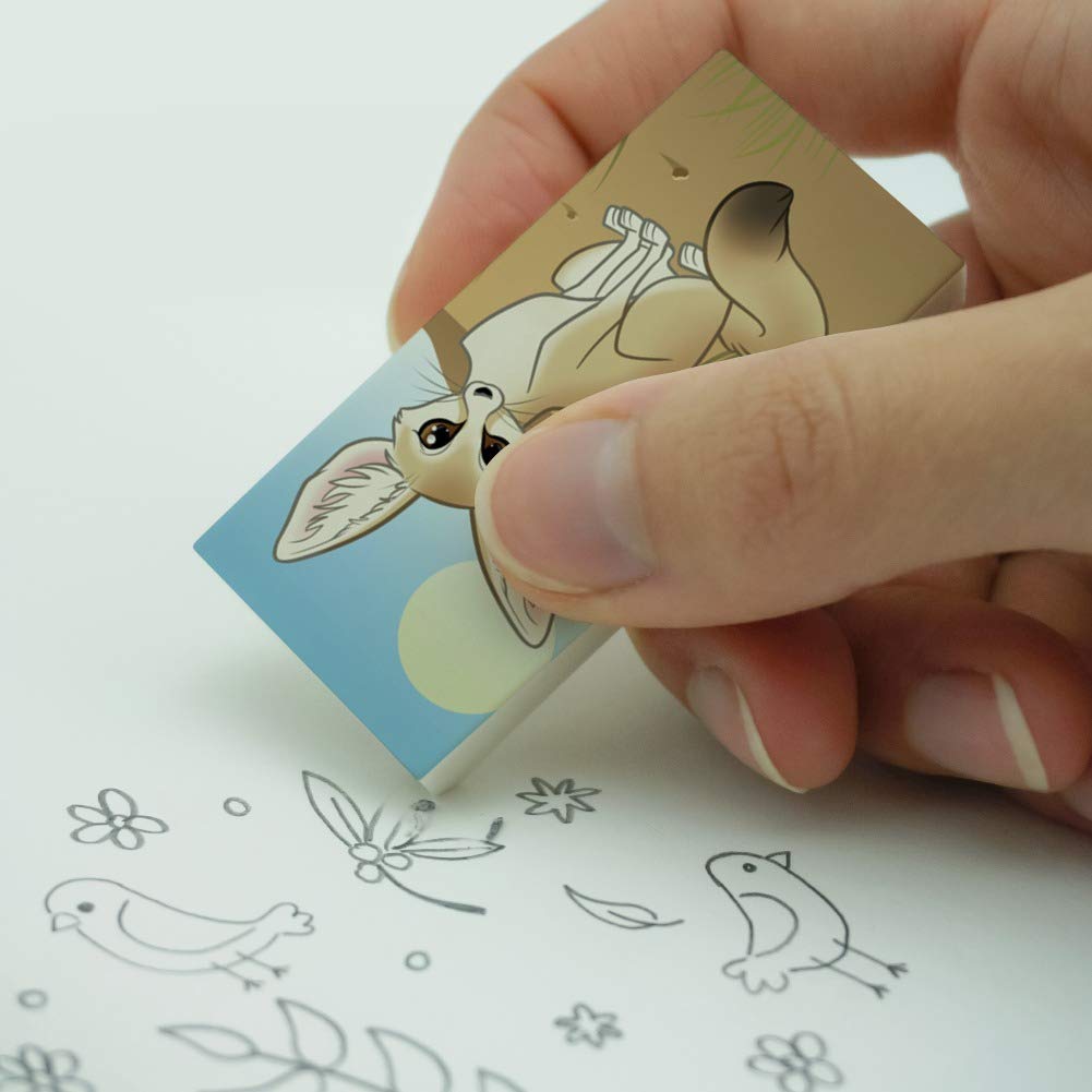 Fennec Fox Eraser Set of 2