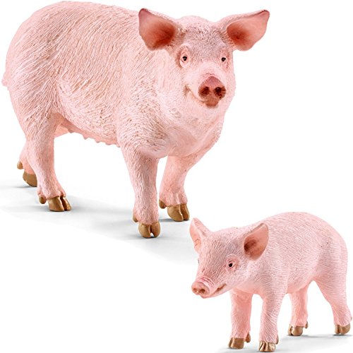 Preisvergleich Produktbild Schleich kt-20276 Schweine Familie - 13782, 13783 (2teilig)