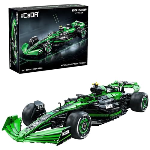 CADASpaß CADA C64010W Technik Auto für Kick Sauber F1 Team C44 Rennauto,...