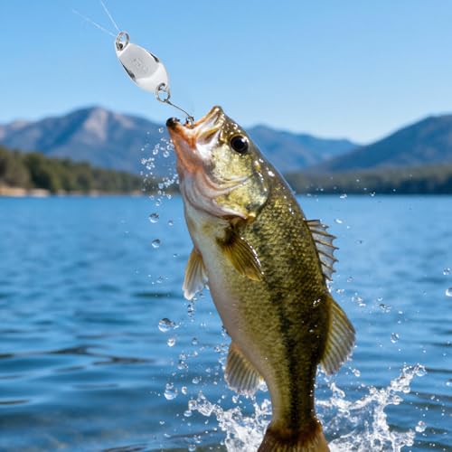 Leurres de pêche cuillère Dnyta pour attraper la truite et le bar - 4