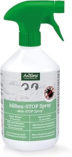 AniForte mite spray for chicken & poultry 500ml - against mites & parasites, mite stop, environment spray & contact spray, for acute infestation & preventive measure, naturally effective
