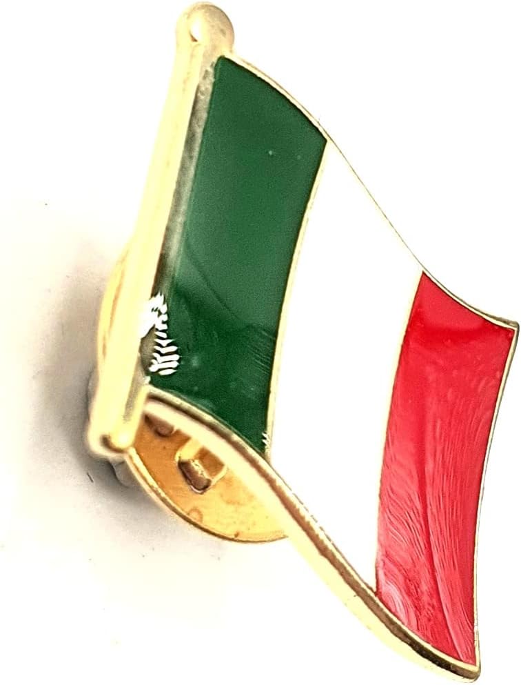 Italy Italian Metal Enamel Country Flag Pin Badge