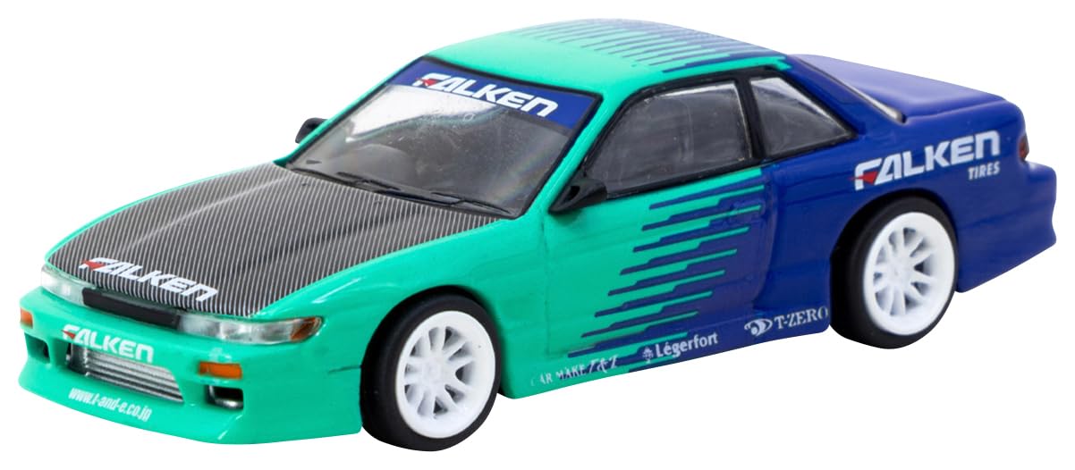 Amazon.co.jp: TARMACWORKS 1/64 VERTEX Nissan Silvia (S13) Falken
