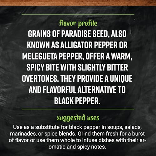 Frontier Bulk Grains of Paradise Seed Whole, 16 Ounce - Image 4